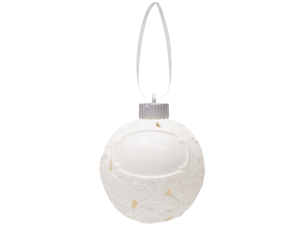 Шар новогодний с подсветкой и зоной для персонализации