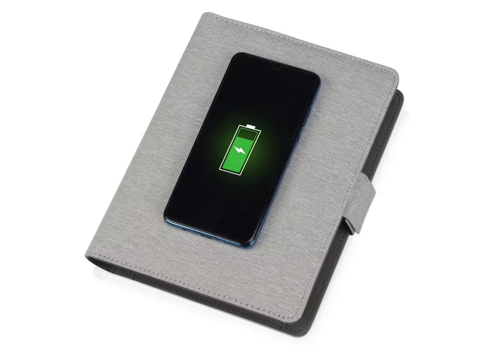 Органайзер с беспроводной зарядкой Powernote, 5000 mAh
