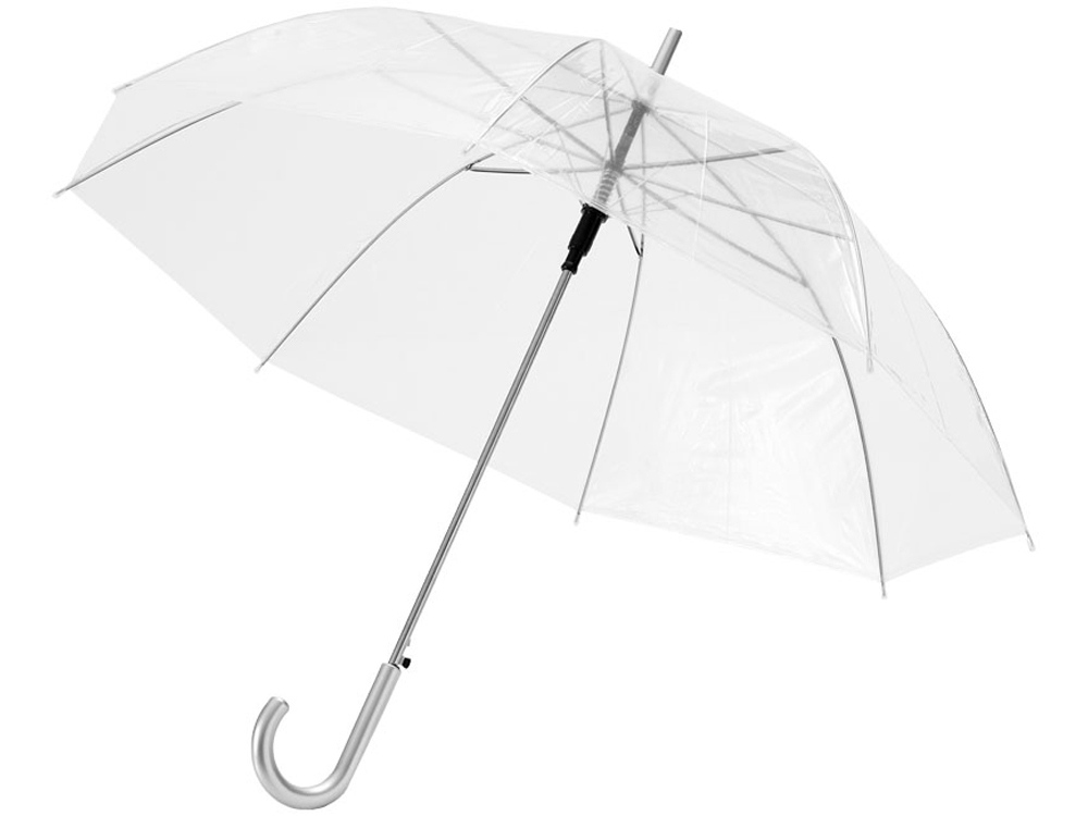 Зонт-трость, прозрачный