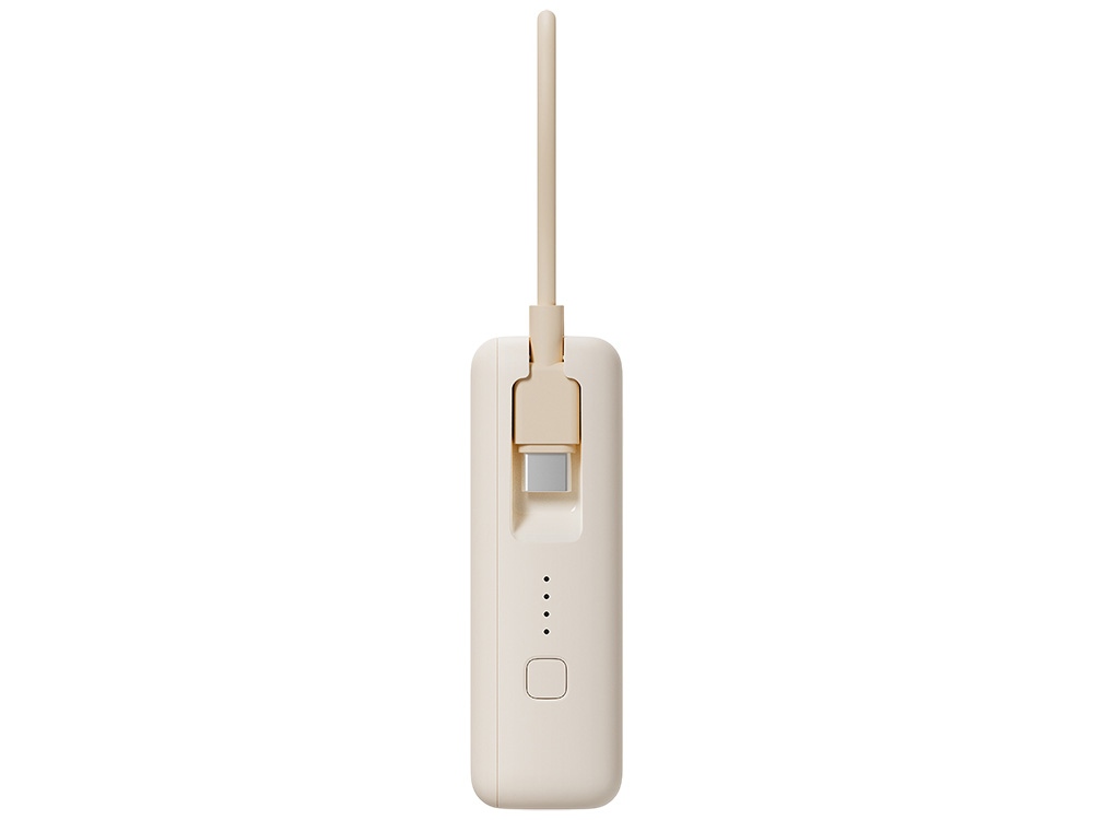 Внешний аккумулятор со встроенным кабелем Xiaomi Power Bank (Integrated Cable), 10000 мАч