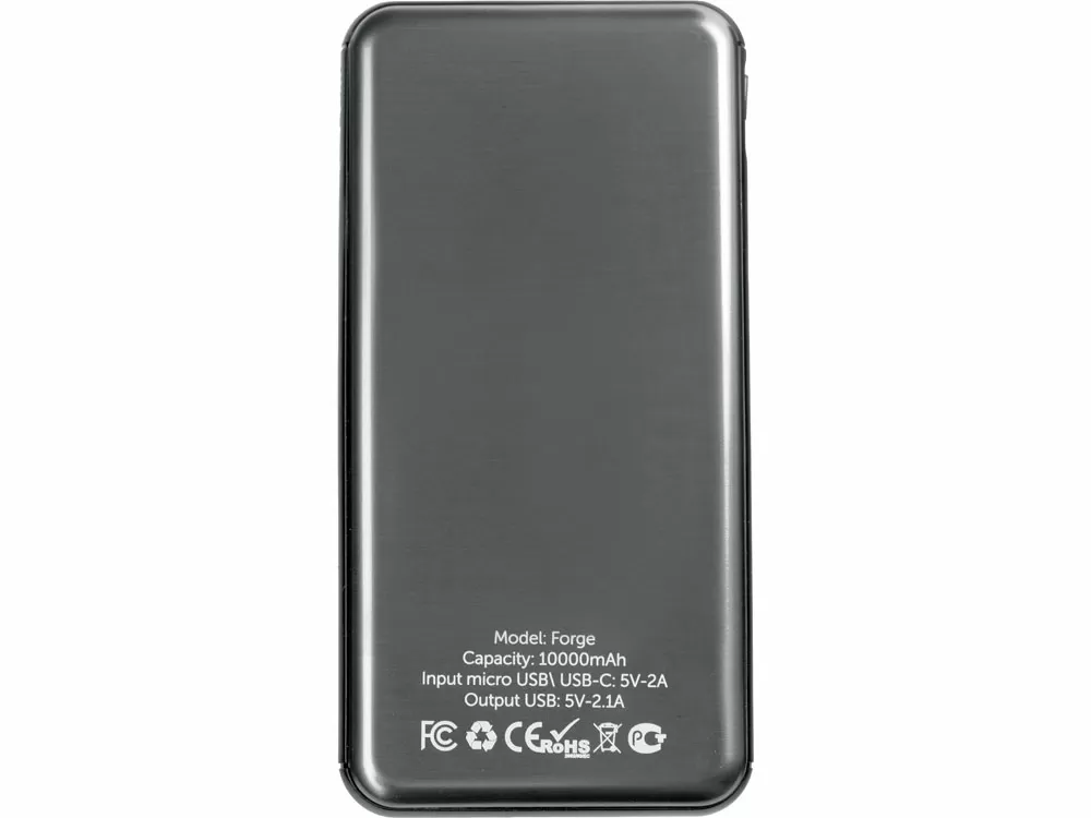 Внешний аккумулятор Forge v.2 , 10000 mAh