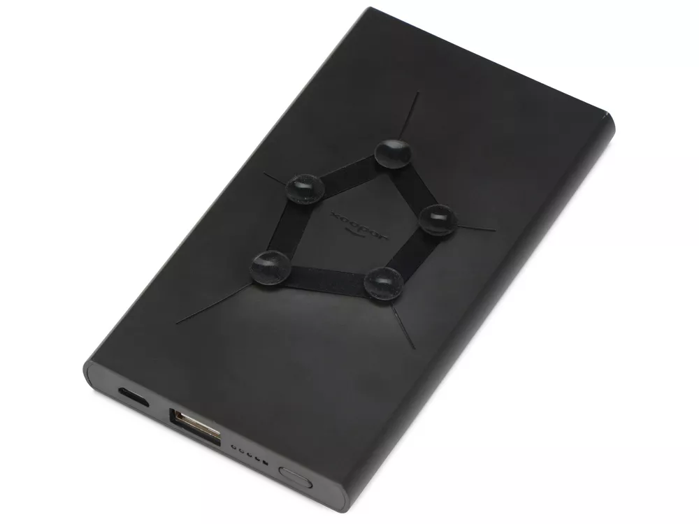 Внешний беспроводной аккумулятор Geo Wireless с подсветкой лого, 5000 mAh