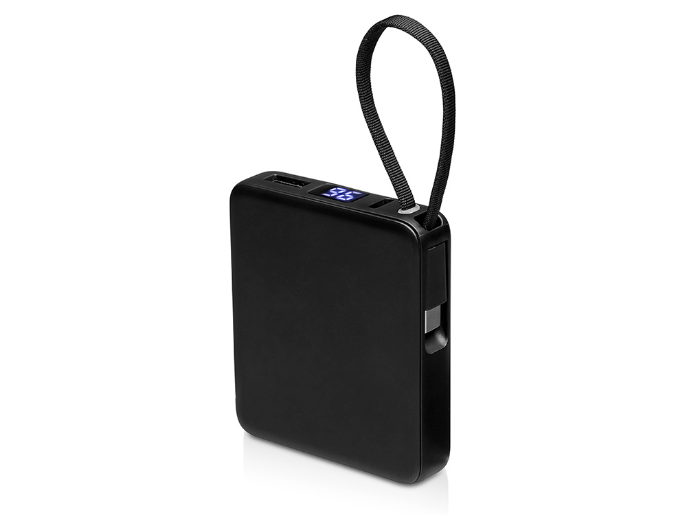 Внешний аккумулятор со встроенным кабелем USB-C Дэнси, 5000 мАч