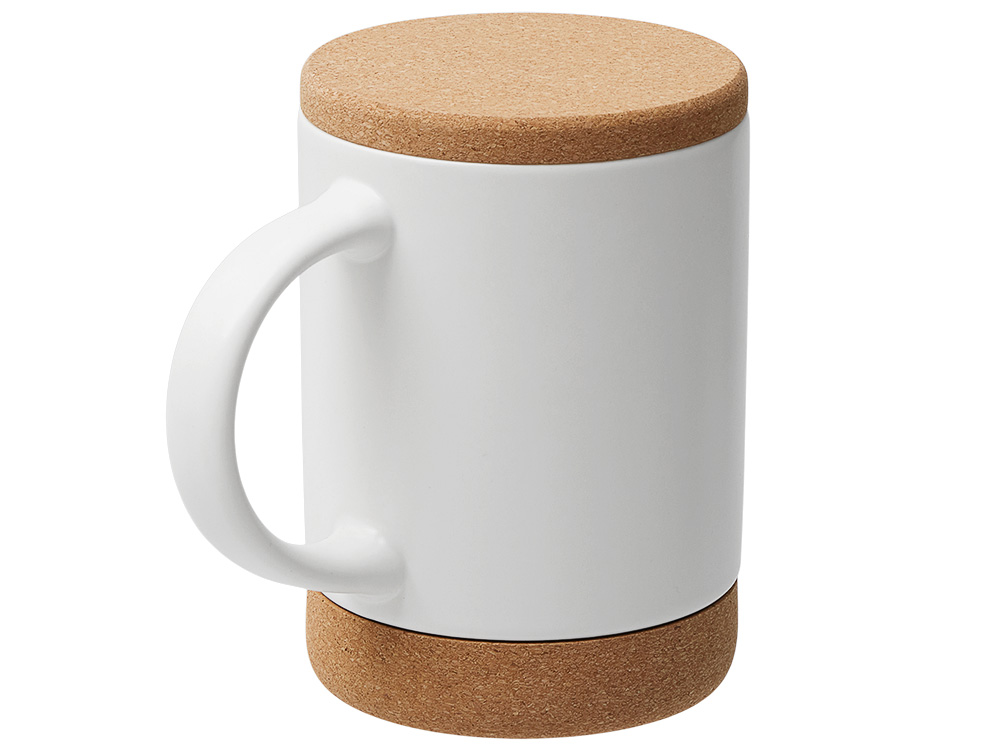 Кружка с пробковым дном и крышкой Корк & Бон