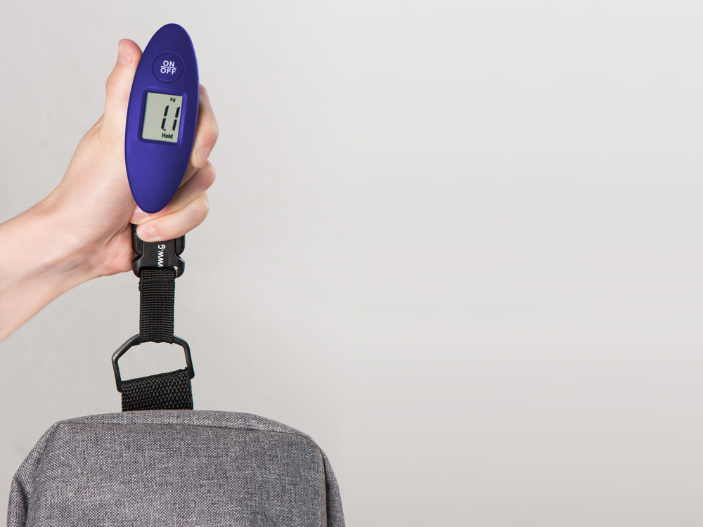 Багажные весы с покрытием soft-touch Gravity