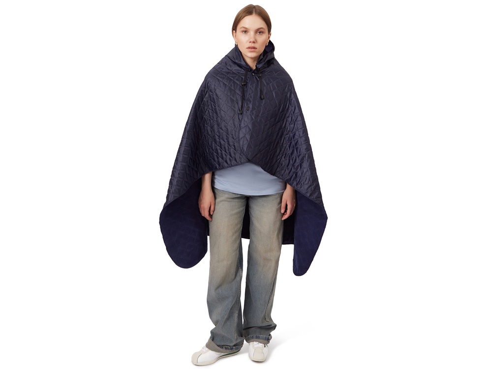 Плед-пончо 2-в-1 Cappy с капюшоном и мешком