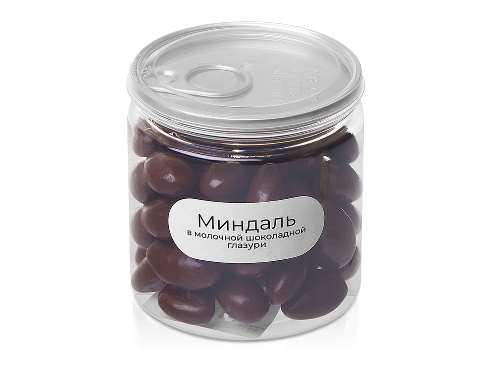 Миндаль в молочной шоколадной глазури Glazura, 140 гр