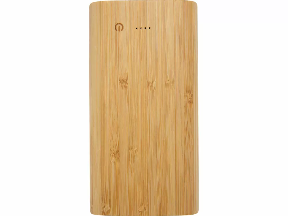 Портативное зарядное устройство Tulda из бамбука, 20000 mAh