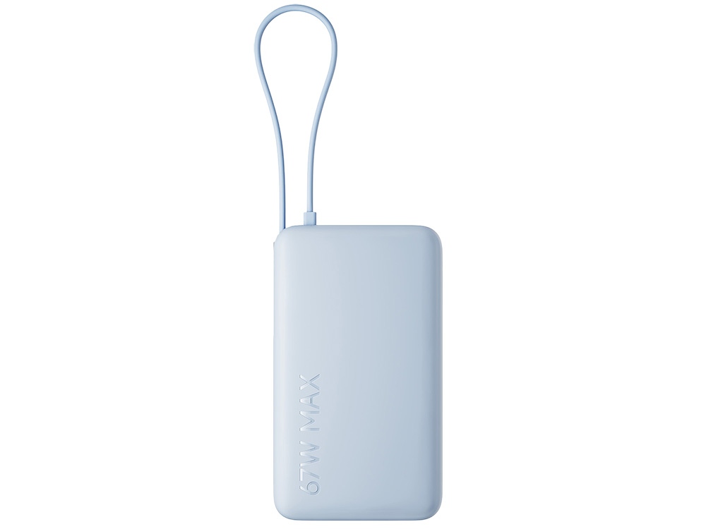 Внешний аккумулятор со встроенным кабелем Xiaomi 67W Power Bank (Integrated Cable), 10000 мАч