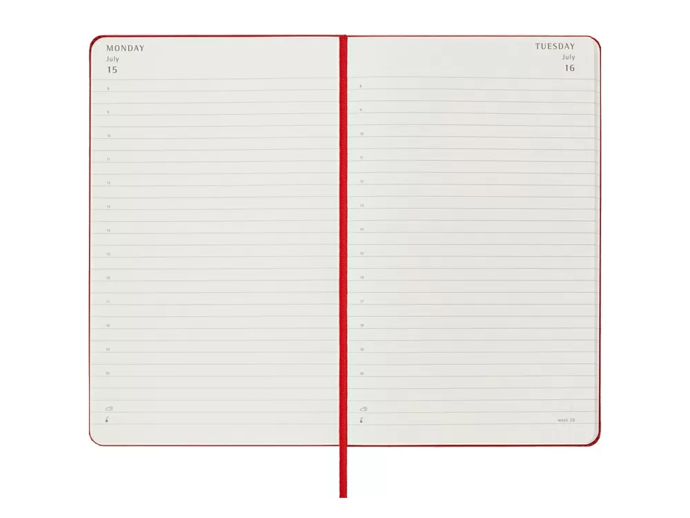 Записная книжка датированная А5 (Large) Classic на 2024 г.
