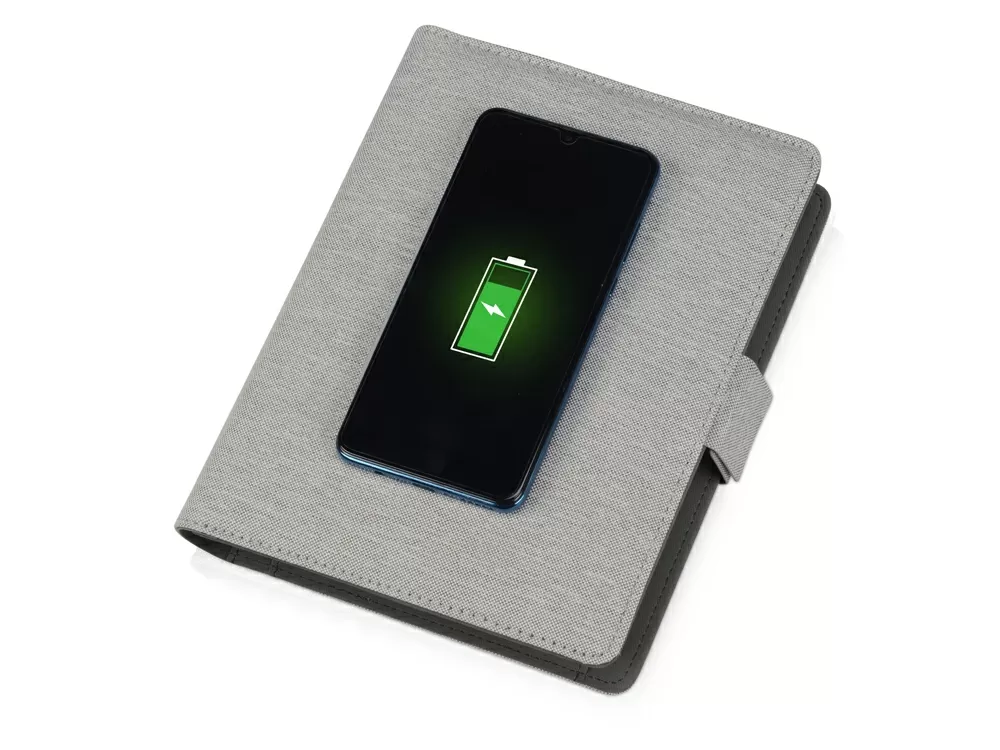 Органайзер с беспроводной зарядкой Powernote, 5000 mAh