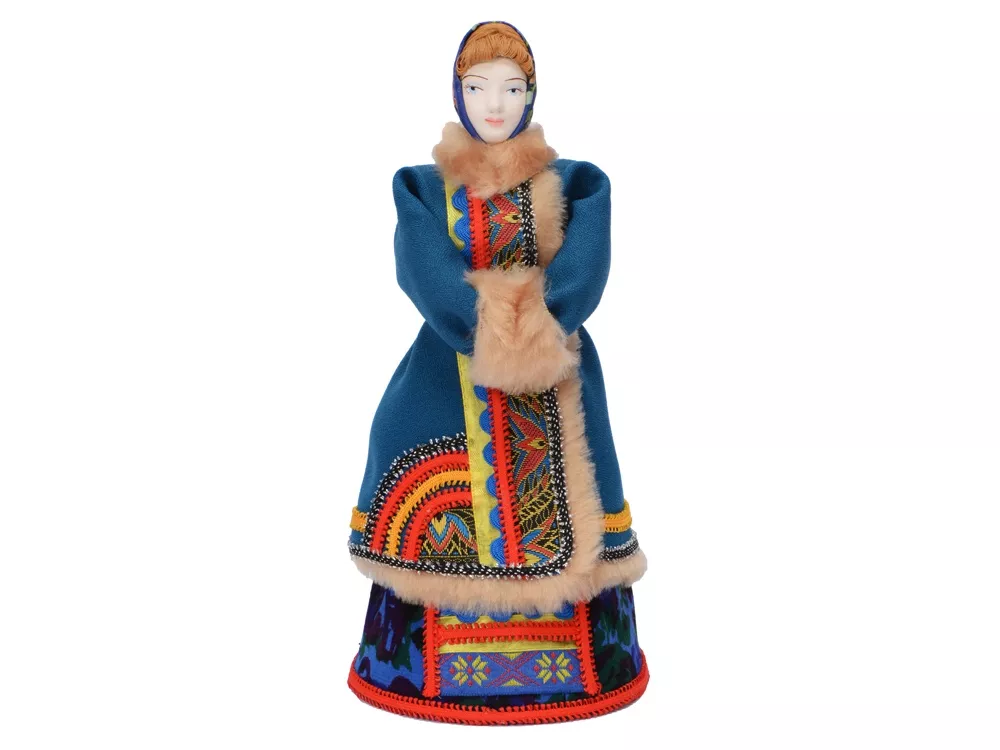 Подарочный набор Ксения: кукла, платок