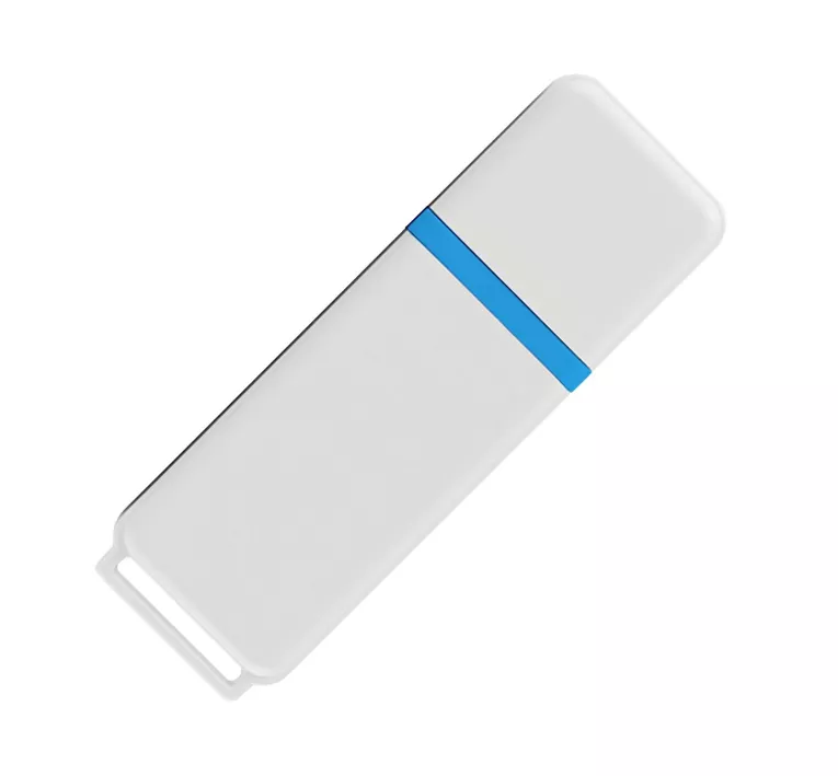 Флеш накопитель USB 2.0 Goodram UMO2, пластик, белый/голубой,16 Gb