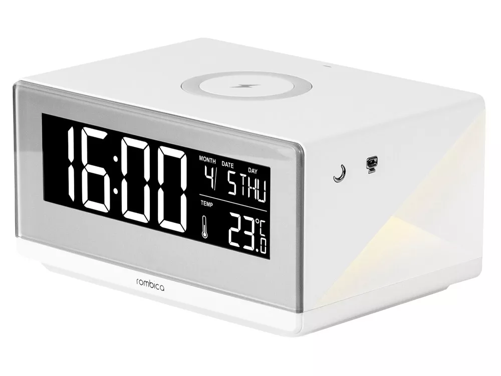 Часы с беспроводным зарядным устройством Timebox 2