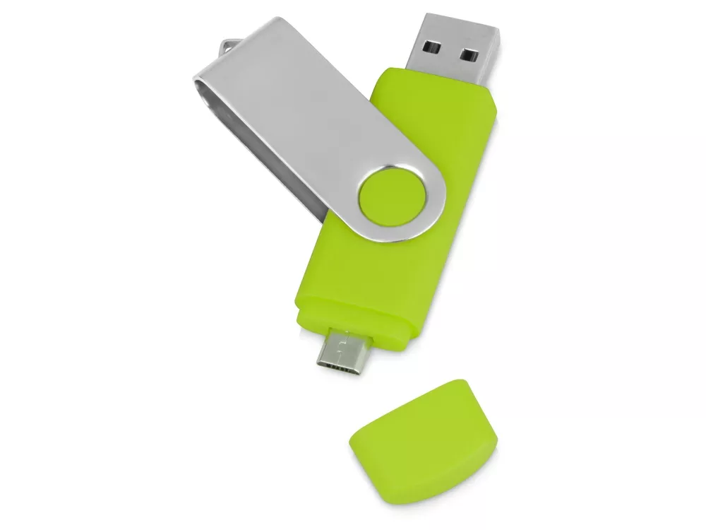 USB/micro USB-флешка на 16 Гб Квебек OTG