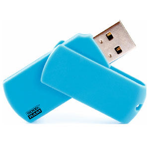 Флеш накопитель USB 2.0 Goodram Colour, пластик, голубой/голубой, 8 Gb