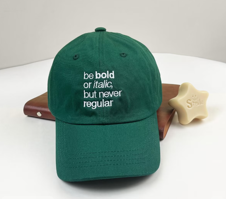 Бейсболка с вышивкой