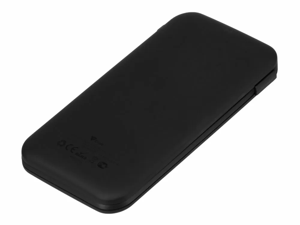 Внешний беспроводной аккумулятор с подсветкой лого Astro, soft-touch, 10000 mAh
