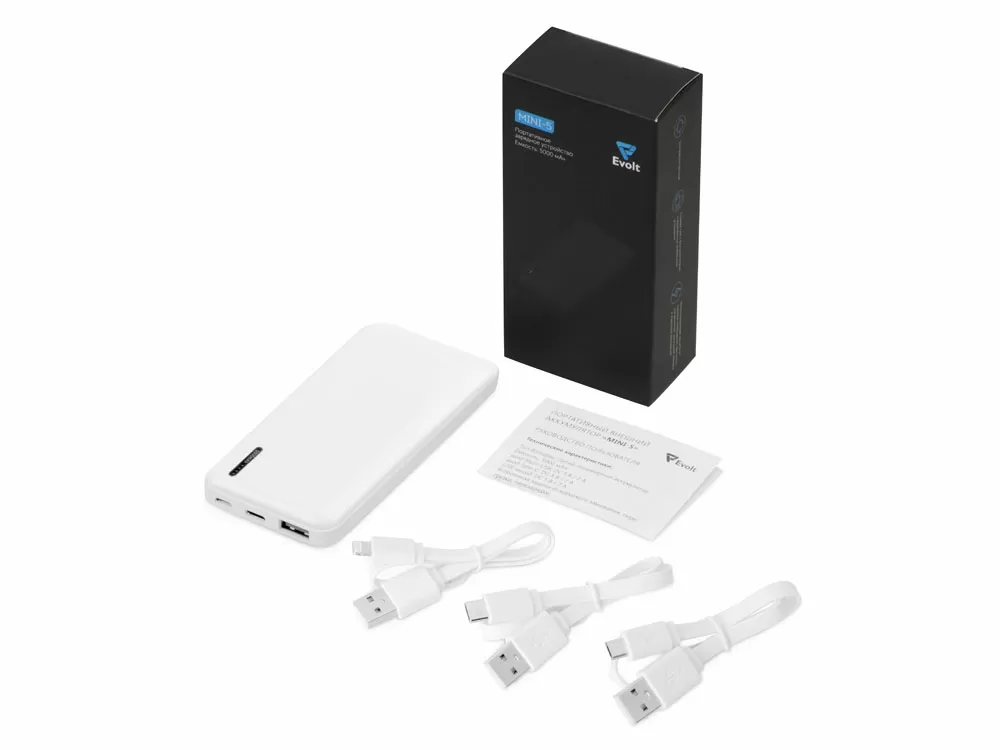 Внешний аккумулятор Mini-5, 5000 mAh