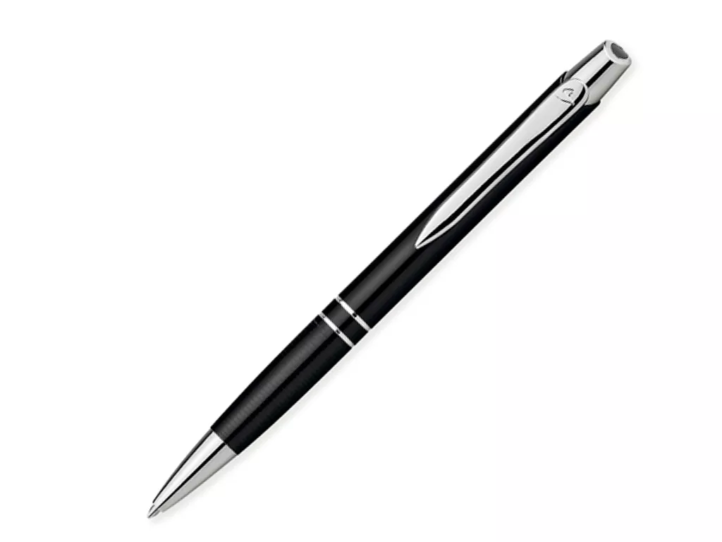 Ручка шариковая, металл, Marietta, черный, дизайн Santini