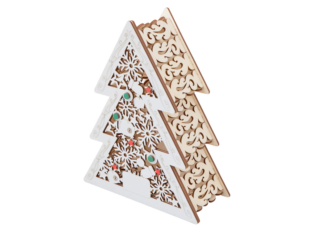 Шкатулка из фанеры в виде елки Firytale