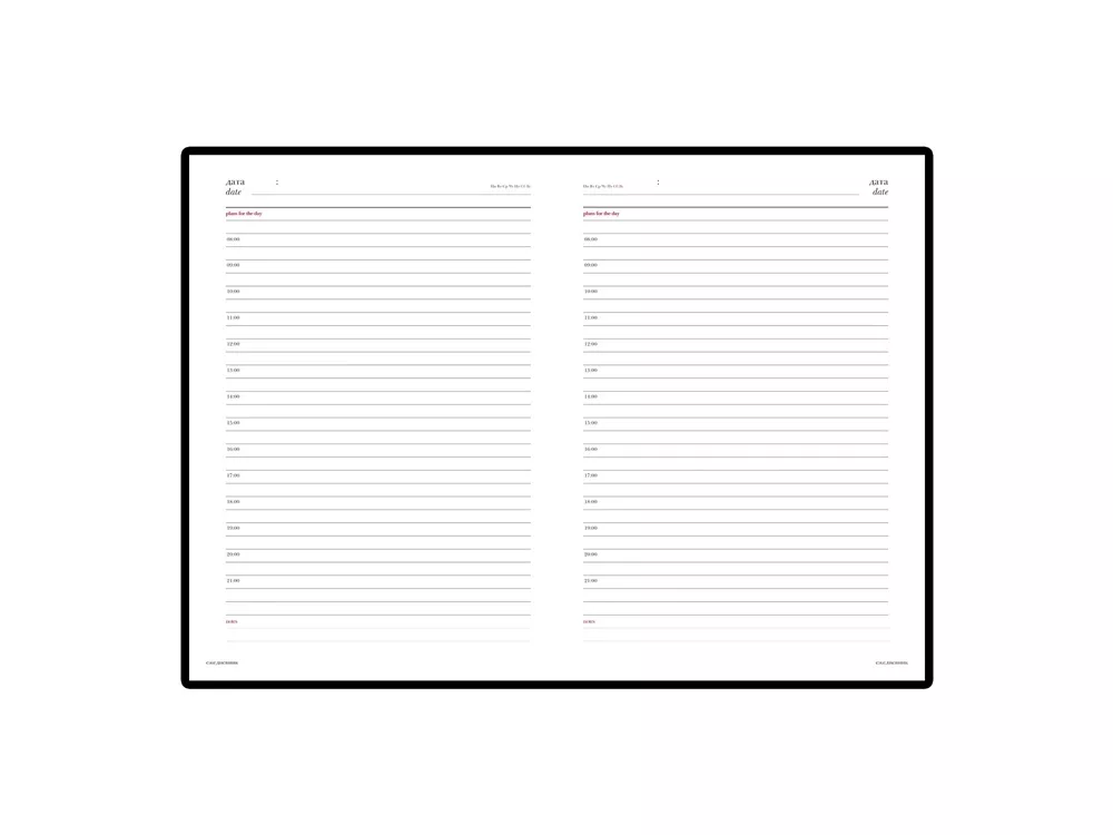 Ежедневник недатированный А6+ Leader