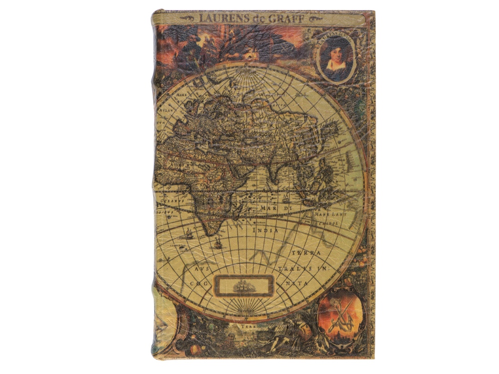 Подарочная коробка Карта мира M