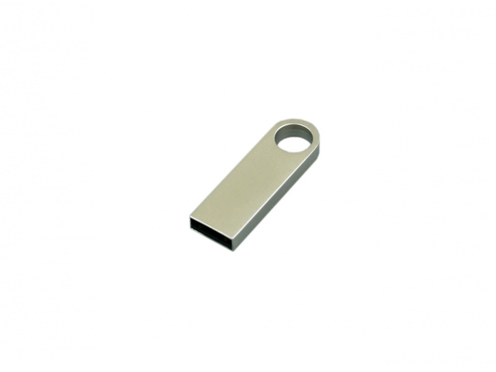 USB 2.0-флешка на 128 Гб с мини чипом и круглым отверстием