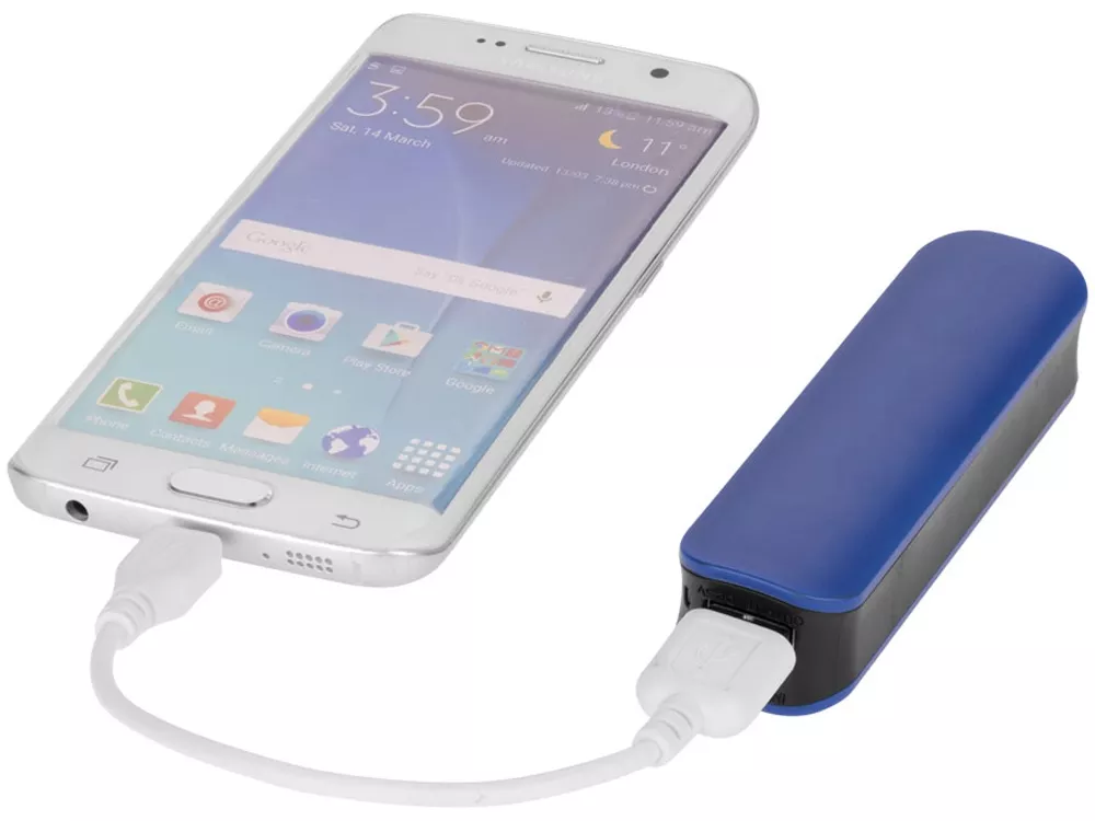 Портативное зарядное устройство Edge, 2000 mAh