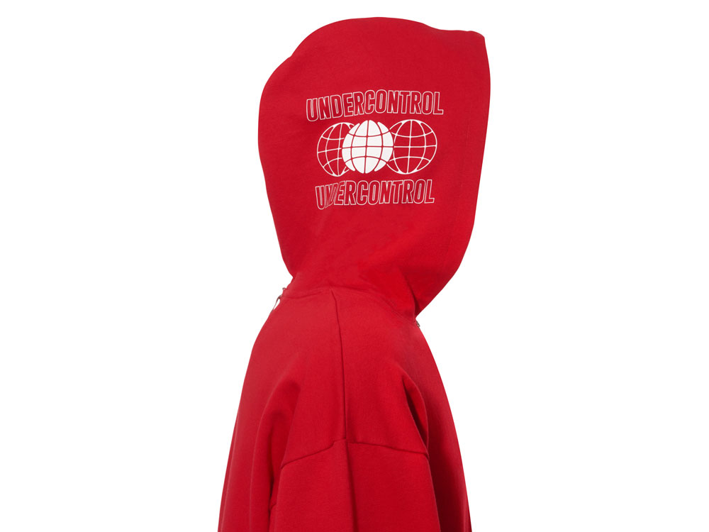 Толстовка оверсайз с капюшоном на молнии Monaco